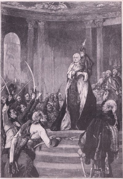 María Teresa y el Parlamento Húngaro de Laslett John Pott