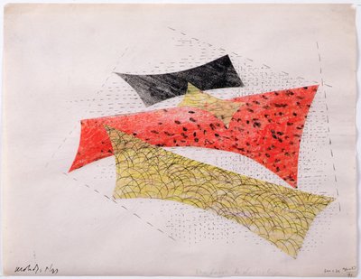 Composición abstracta de Laszlo Moholy-Nagy