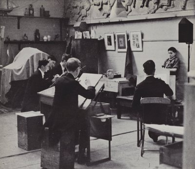 Escuela de dibujo, Eton de Laszlo Moholy Nagy