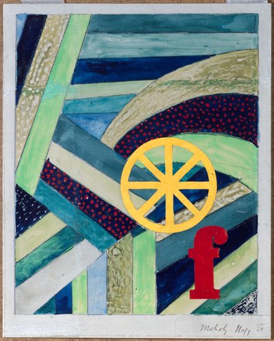 F en el Campo, 1920 de Laszlo Moholy Nagy