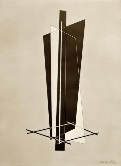 Construcciones. 6. Mapa de Kestner de Laszlo Moholy Nagy