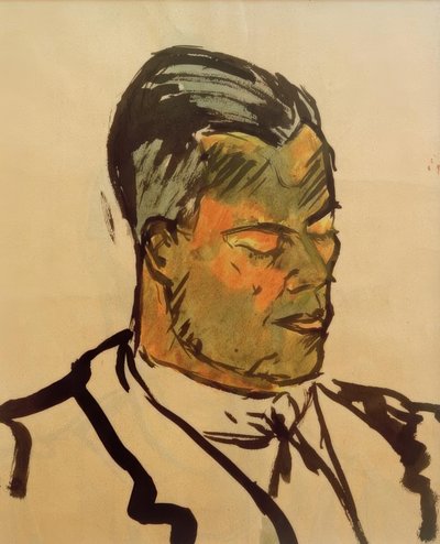 Sin título (Mi hermano Jenő) de Laszlo Moholy Nagy