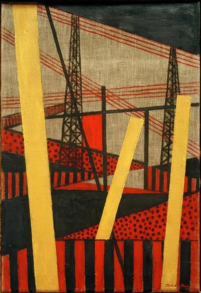 Radio y paisaje ferroviario de Laszlo Moholy Nagy