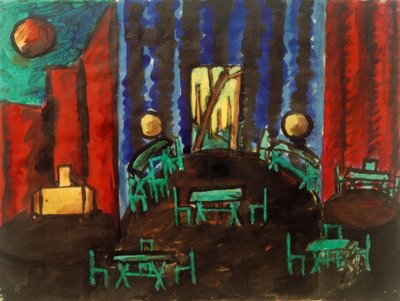 Sala con dos nichos de Laszlo Moholy Nagy
