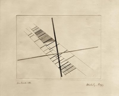 Diagonales cruzadas de Laszlo Moholy Nagy