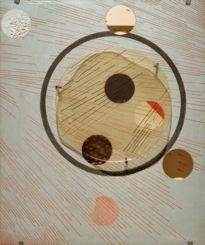 Experimento de modulador espacial, aluminio 5 de Laszlo Moholy Nagy