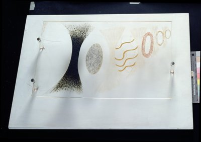 Los óvalos, 1945 de Laszlo Moholy Nagy