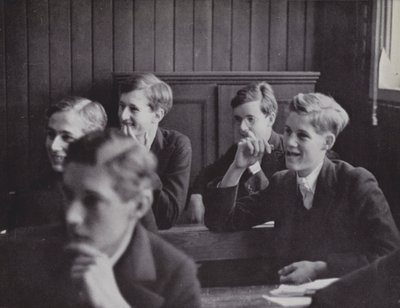 El lado ligero del aprendizaje, una división en New Schools, Eton de Laszlo Moholy Nagy