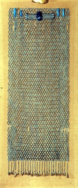 Red funeraria de cuentas, después de 600 a.C. de Late Period Egyptian
