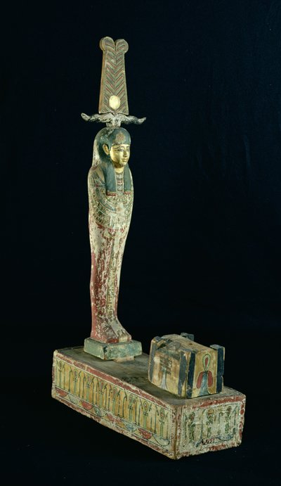 Estatuilla funeraria de Ptah-Sokar-Osiris de Late Period Egyptian