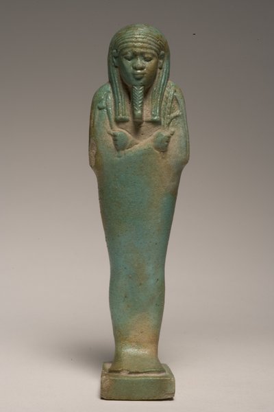 Figura Shabti para Padineith (faianza) de Late Period Egyptian