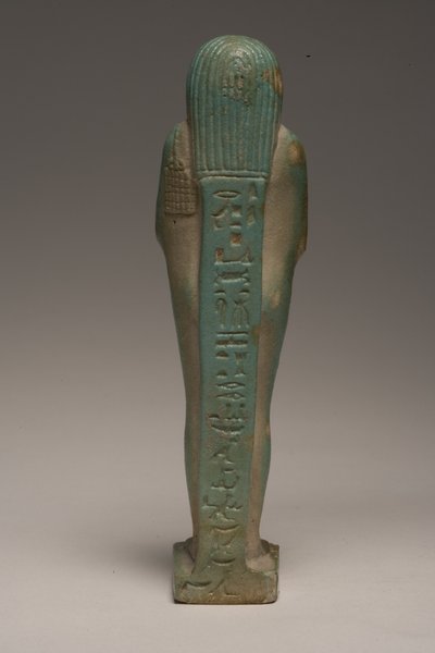 Figura Shabti para Padineith (faianza) de Late Period Egyptian