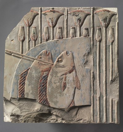 Pescando con lanza, c.667-647 a.C. de Late Period Egyptian