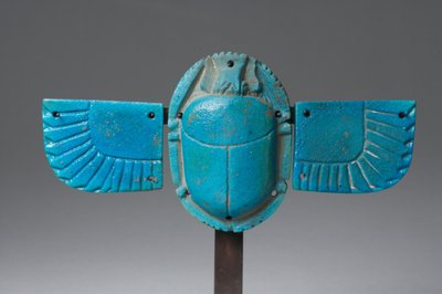 Escarabajo alado de Late Period Egyptian