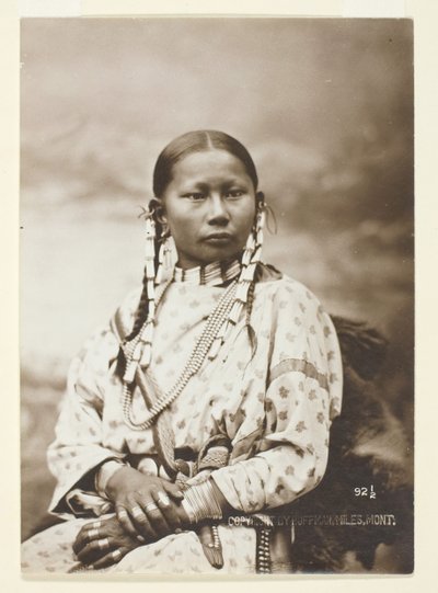 Venado moteado, novia cheyenne, 1879 de Laton Alton Huffman