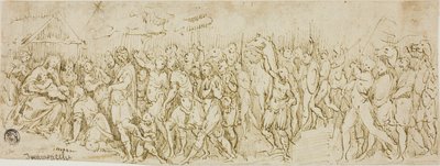 Adoración de los Magos de Lattanzio Gambara