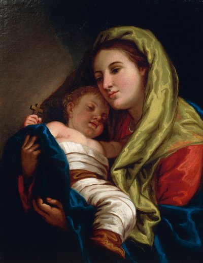 Madonna y el Niño de Lattanzio Querena