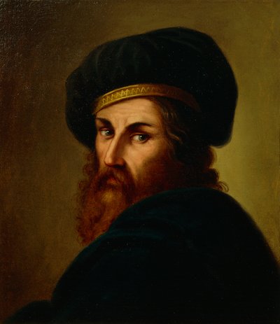 Retrato del pintor Ludovico Carracci, por Lattanzio Querena (1768-1853) de Lattanzio Querena