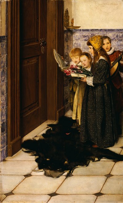 Un villancico de Laura Theresa Alma Tadema