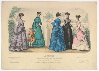 Le Coquet, No. 22, del Journal des Modes Spécial pour Couturières de Laure Noel