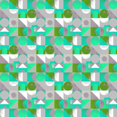 Toy Blocks pequeño - verde, 2013 (técnica mixta) de Laurence Lavallee