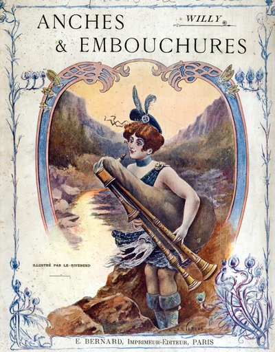 Portada del libro "Anches et embouchures "de Willy de Laurence Louise Le Riverend