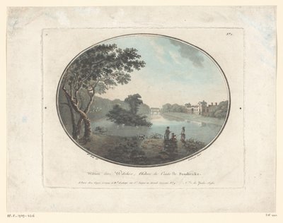Vista de la Casa Wilton
Wilton dans Willshire, Chateau du Comte de Pembroke (título en el objeto)
Jardins Anglais (título de la serie en el objeto)
Jardines ingleses (título de la serie) de Laurent Guyot