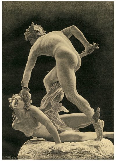 Perseo y la Gorgona, 1872 de Laurent Honore Marqueste