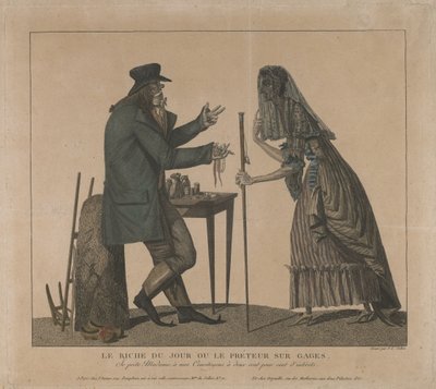 El prestamista, segunda mitad del siglo XVIII de Laurent Julien
