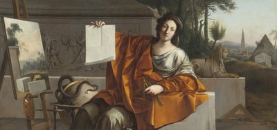 Alegoría de la geometría, 1649 de Laurent La Hyre de