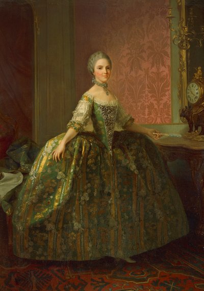 Retrato de María Luisa de Parma (Parma de Laurent Pecheux
