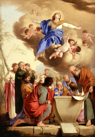 La Asunción, c.1653-5 de Laurent de la Hyre