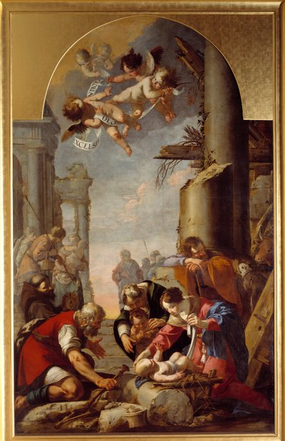 La Adoración de los Pastores de Laurent de la Hyre