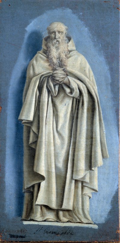 San Romualdo rezando de Laurent de la Hyre