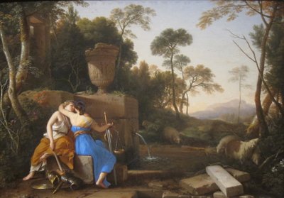 El beso de la paz y la justicia de Laurent de la Hyre