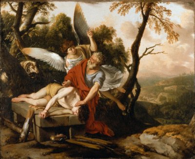 El sacrificio de Isaac de Laurent de la Hyre