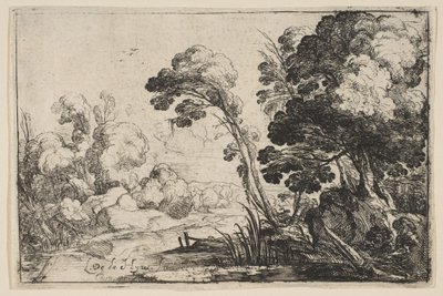 Río en el Bosque de Laurent de la Hyre