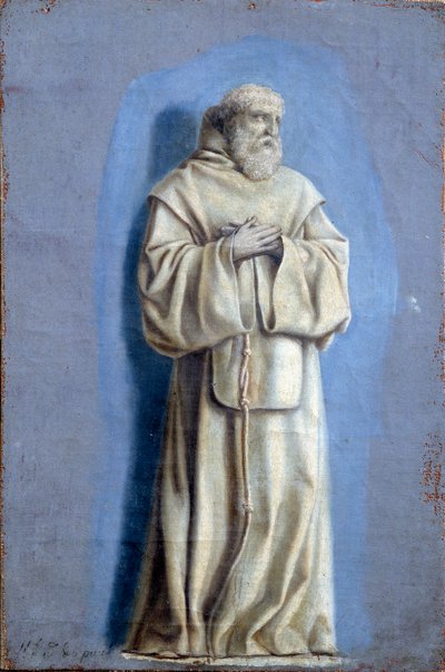 San Francisco de Paula (1416-1507), fundador de la Orden de los Mínimos de Laurent de la Hyre