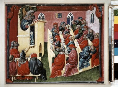 Universidad de Bolonia de Laurentius de Voltolina