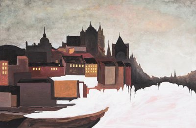 San Petersburgo, c.2021 (acrílico sobre lienzo) de Laurie Michaels