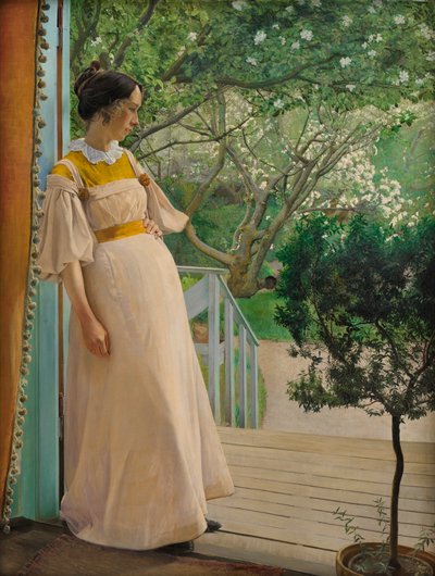 La esposa del artista de Laurits Andersen Ring