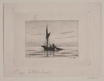 Un barco de pesca de Laurits Regner Tuxen