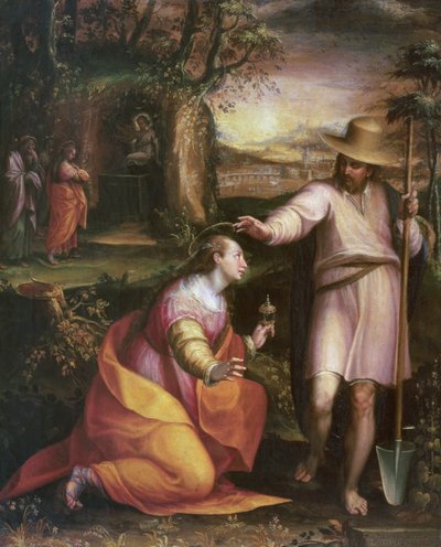 Noli me Tangere, 1581 de Lavinia Fontana