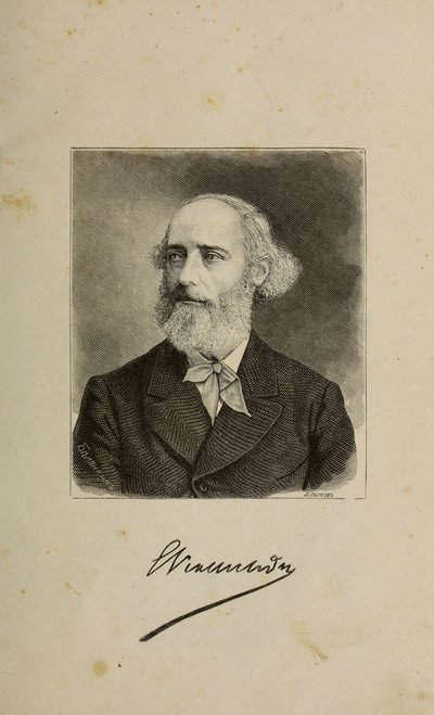 Retrato de Eugène Viollet-le-Duc 1814-1879, 1879 de Lavr Lavrovich Belyankin