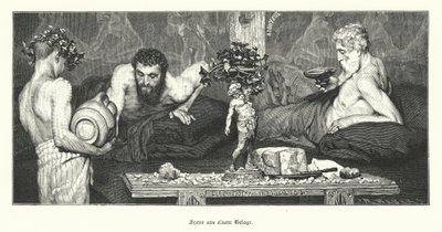Vino Griego de Lawrence (after) Alma Tadema