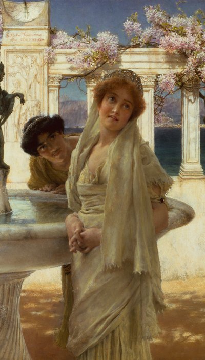 Una diferencia de opinión de Lawrence Alma Tadema