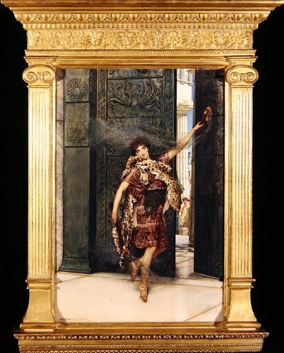 Danza ante el Thymele de Lawrence Alma Tadema