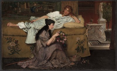 Glaucus y Nydia de Lawrence Alma Tadema