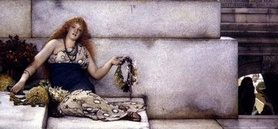 En los Escalones del Capitolio de Lawrence Alma Tadema