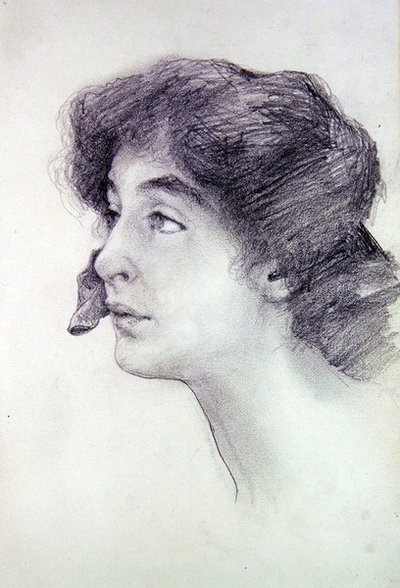 Retrato de la señorita James de Lawrence Alma Tadema